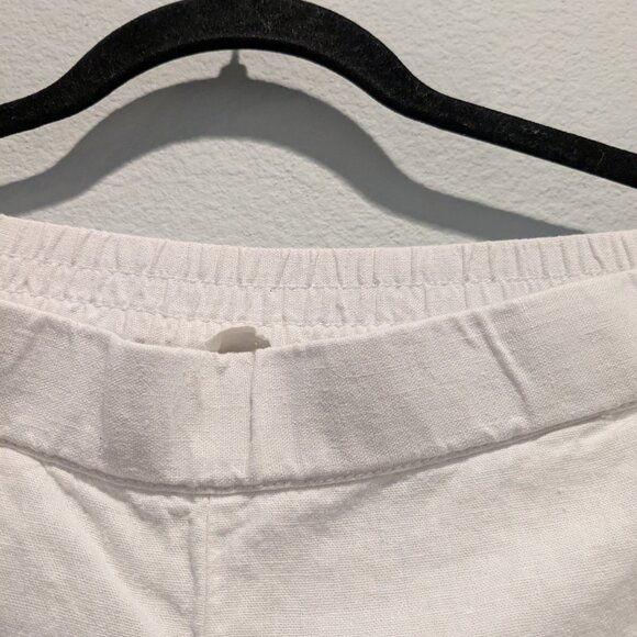 Vintage Caslon White Linen Pants - Small - Picture 7 of 7